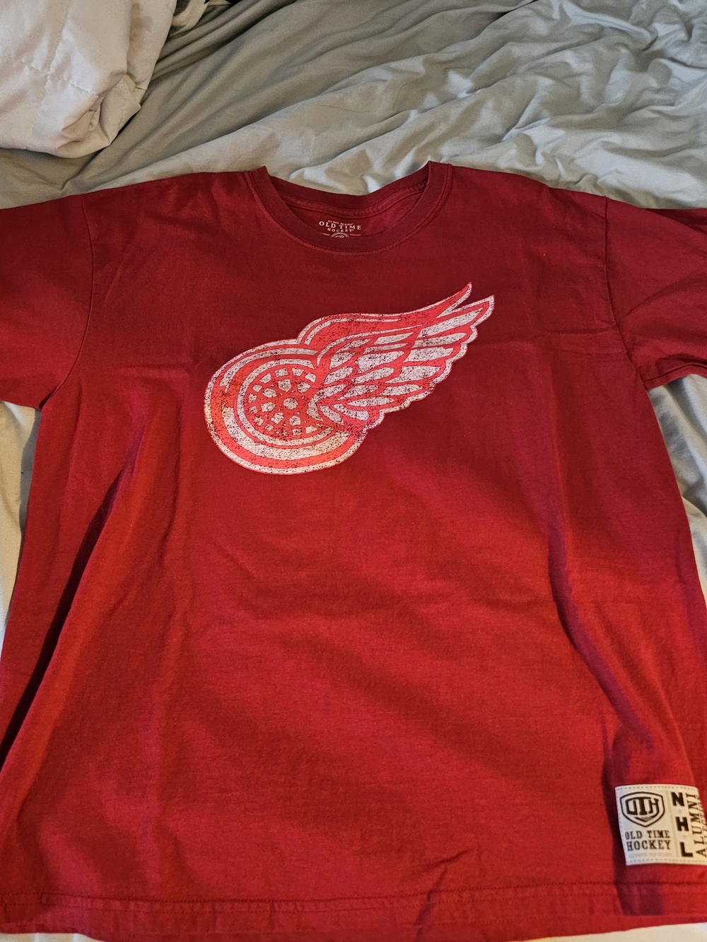 Old Time Hockey Detroit Redwings Gordie Howe T Shirt